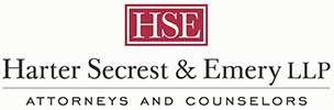 Harter Secrest & Emery LLP Attorneys and Counselors wordmark logo
