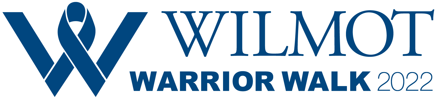 Warrior Walk word mark logo 2022