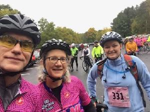 Before starting the 2018 Go Pink 50